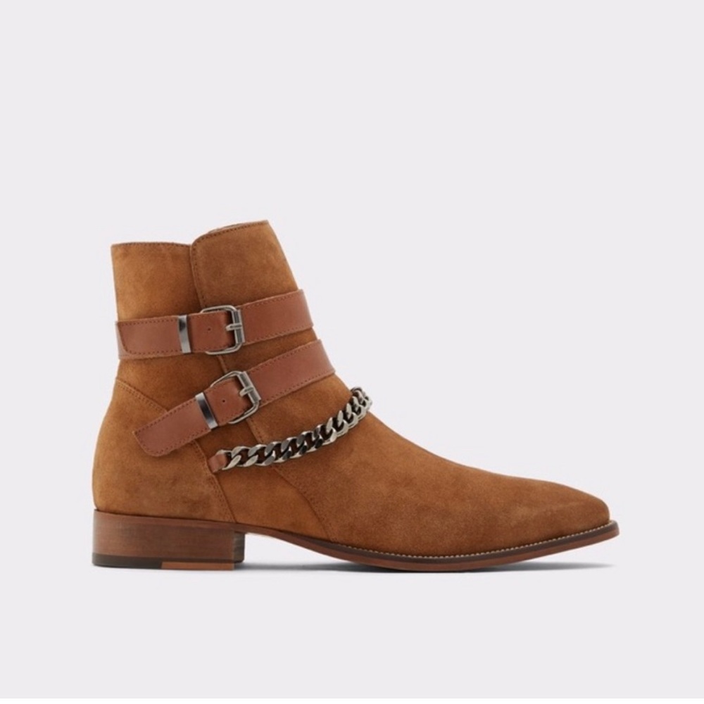 Aldo Men's Brown Eolophus boots camel brown Sz 9